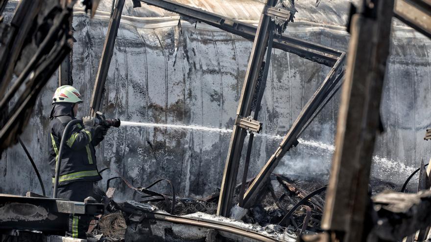 Imagen de archivo de un bombardeo ruso en Odesa, en el sur de Ucrania.