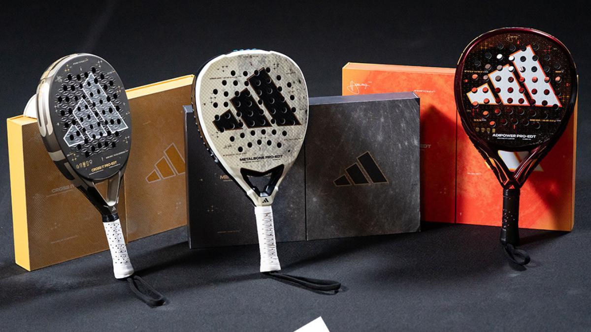 las tres palas Adidas que van más allá de lo terrenal