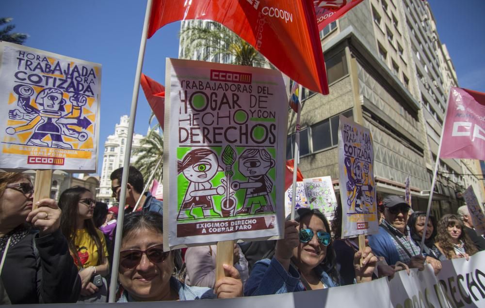 Manifestación del Día del Trabajo en València