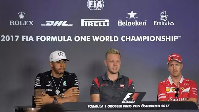 Vettel y Hamilton hacen las paces en Spielberg