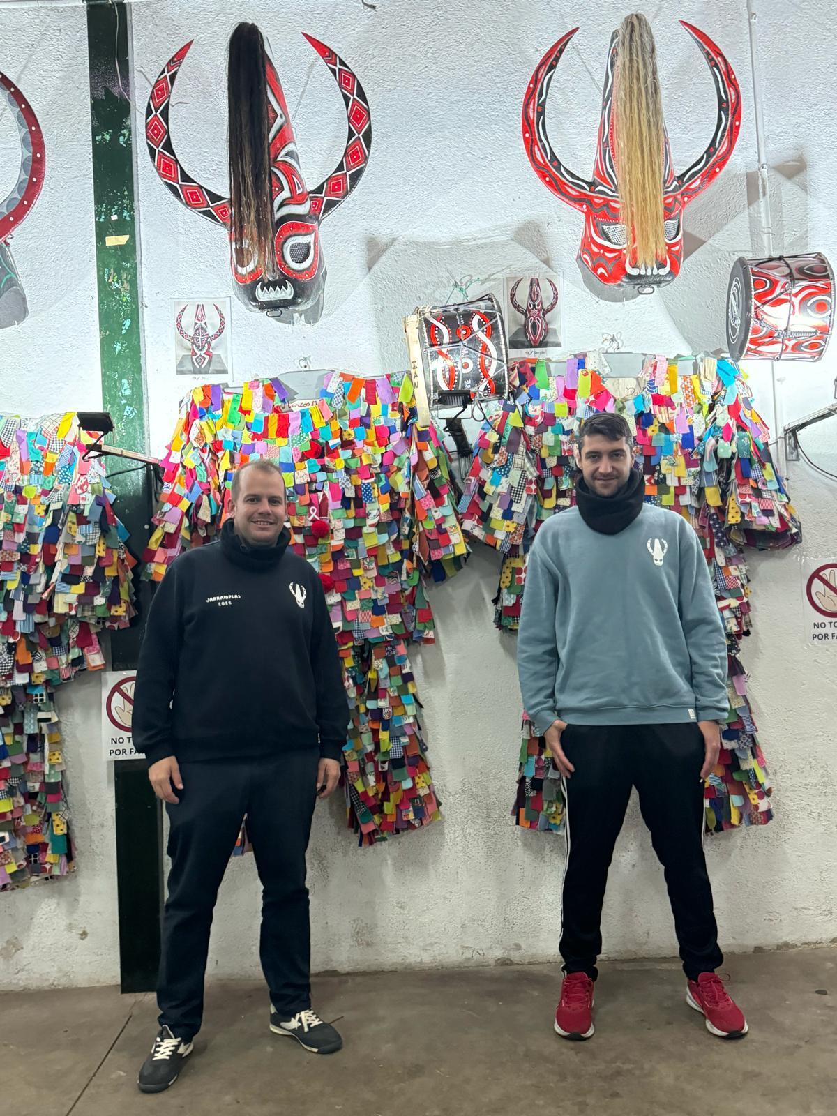 Marcos Moreno y David Ramos, Jarramplas 2026.