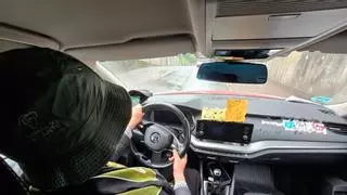 Una taxista atracada en Vigo: «Me puso la navaja en el cuello, no me creí lo que estaba pasando»