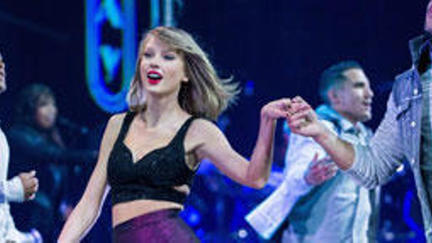 Swift durante una reciente actuación en Alemania.