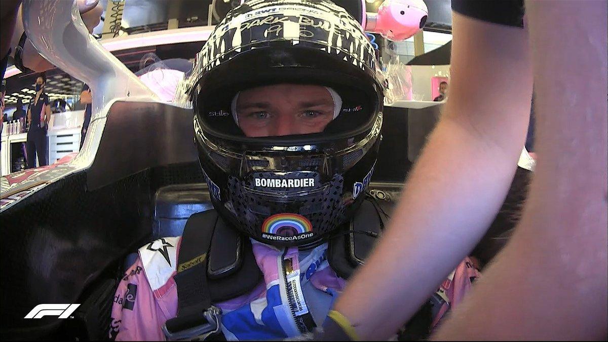Hulkenberg ya rueda con el Racing Point en Silverstone