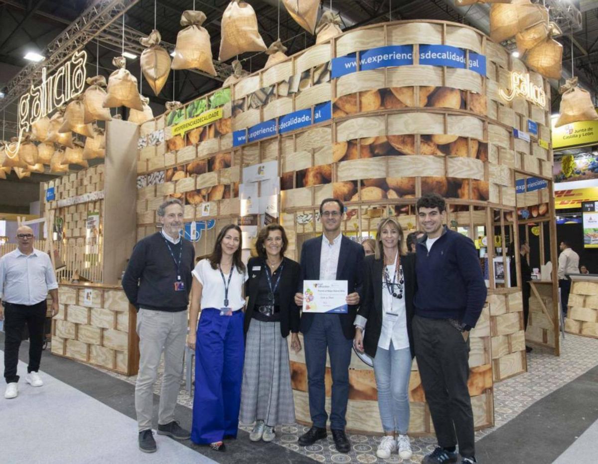 La Xunta de Galicia recibe uno de los premios a Mejor Stand.