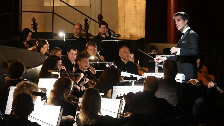 El concierto ofrecido ayer por Oviedo Filarmonía en Santander.