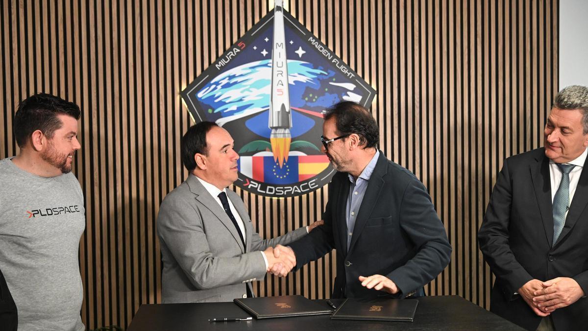 Acuerdo entre PLD Space, Generalitat y Ayuntamiento de Elche para acelerar plazos de la nueva fábrica de cohetes en serie
