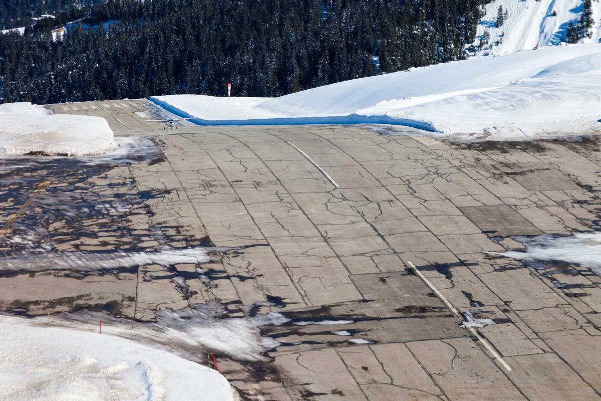 Aeropuerto de Courchevel (Francia)