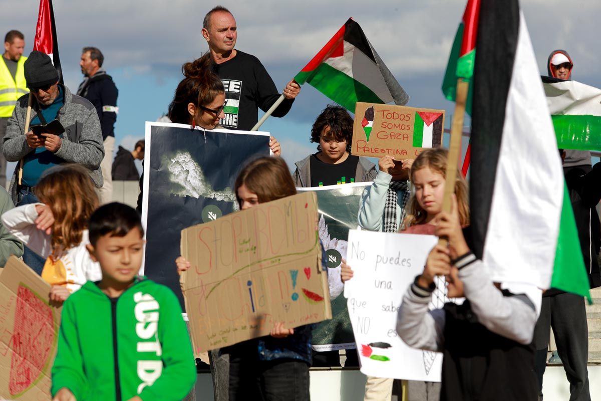 Todas las imágenes de la manifestación por Palestina en Ibiza