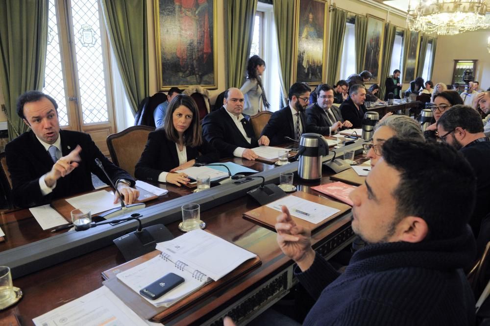 Pleno del Ayuntamiento de Oviedo