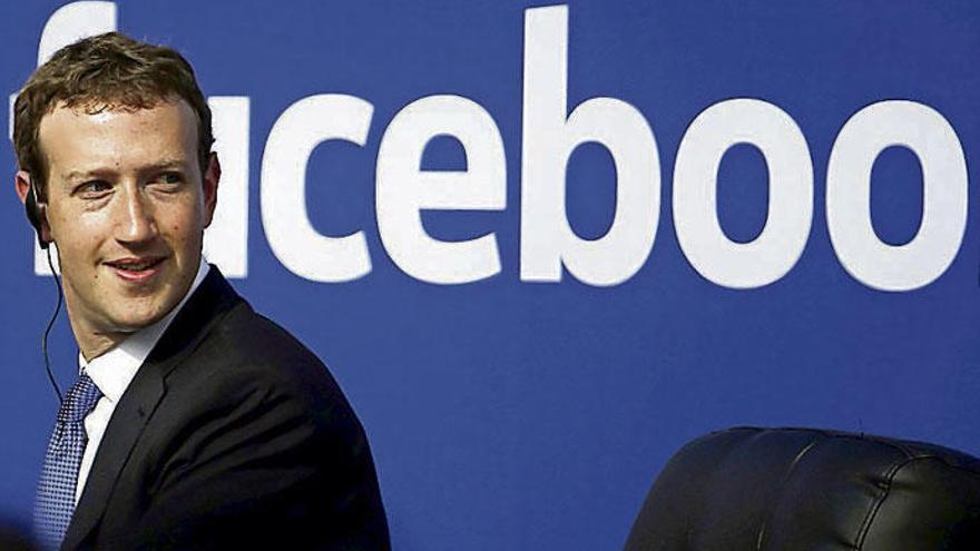 El fundador de Facebook, Marck Zuckerberg.