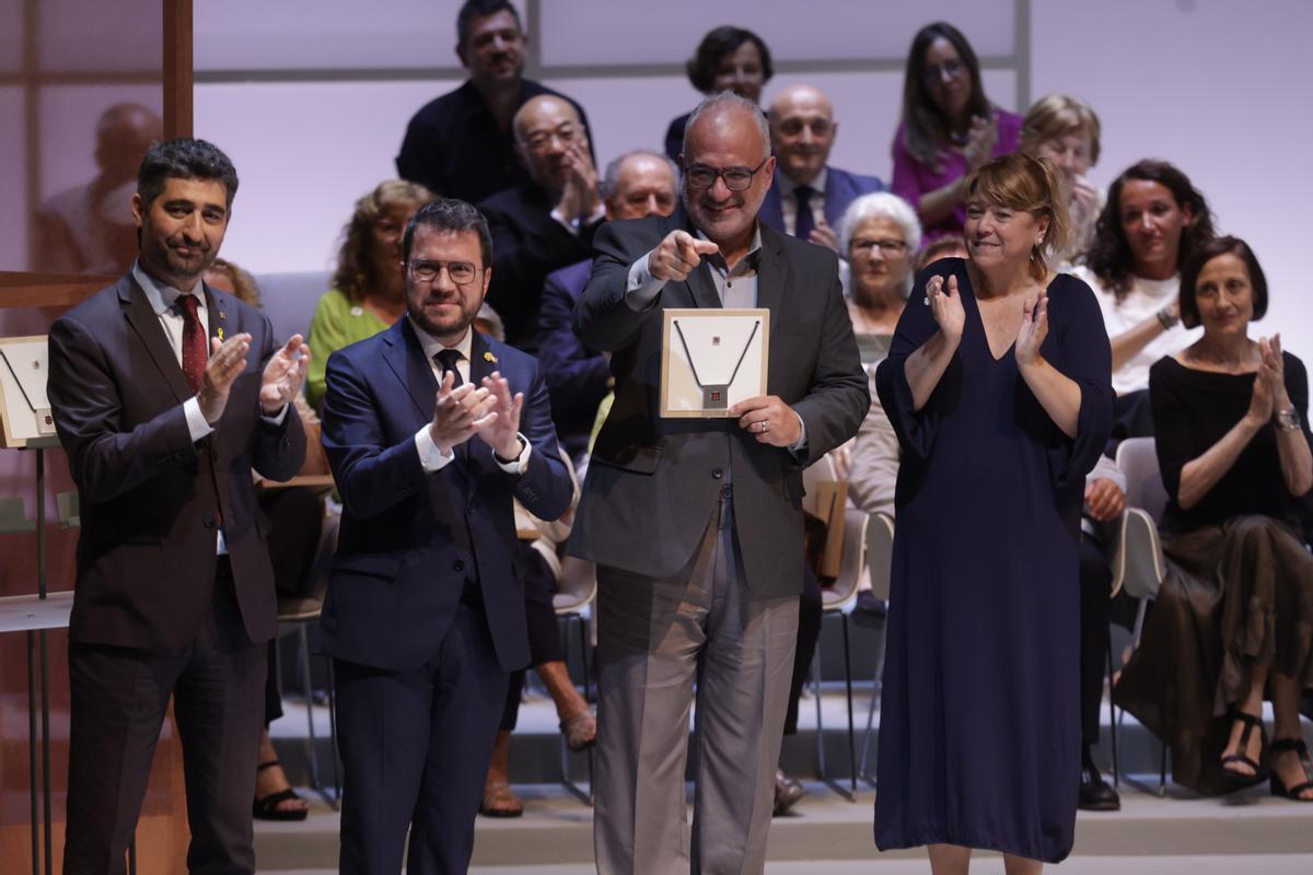 Els Estopa, premiats amb la Creu de Sant Jordi 2022.