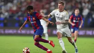 Alineaciones posibles del Real Madrid y el FC Barcelona para el clásico de la jornada 32 de LaLiga EA Sports 2023/24