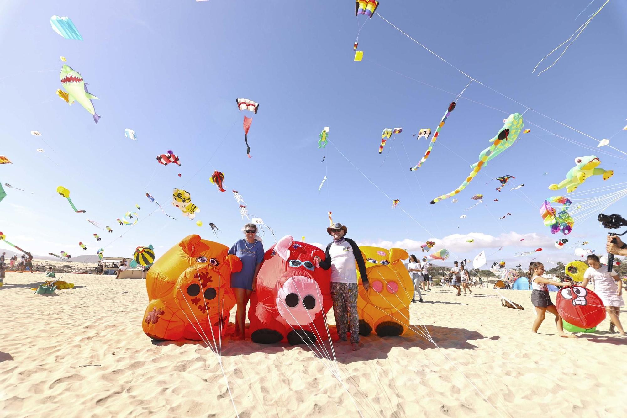 36ª edición del Festival Internacional de Cometas de Corralejo, en imágenes