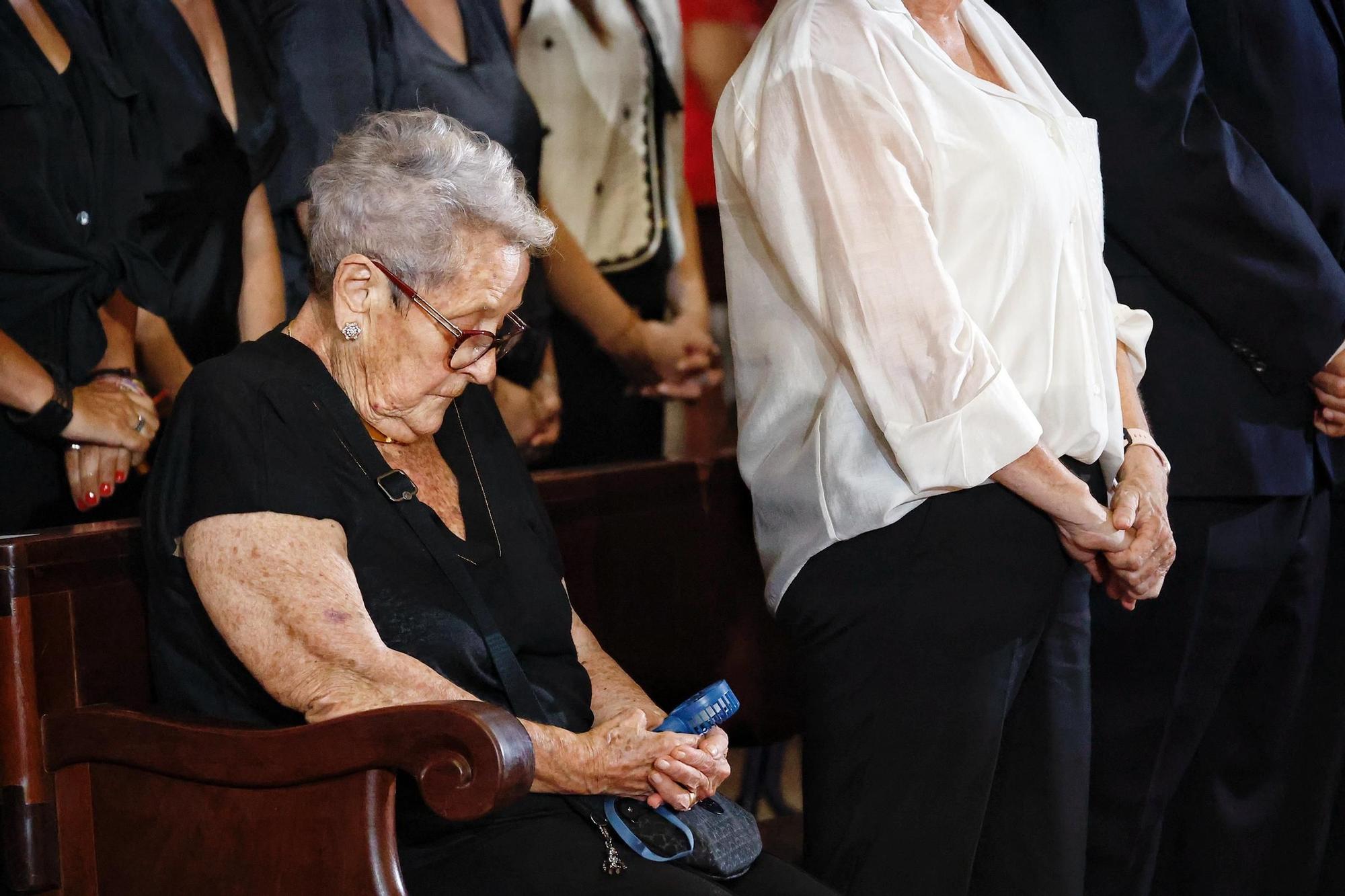 Funeral en memoria del expresidente Manuel Hermoso