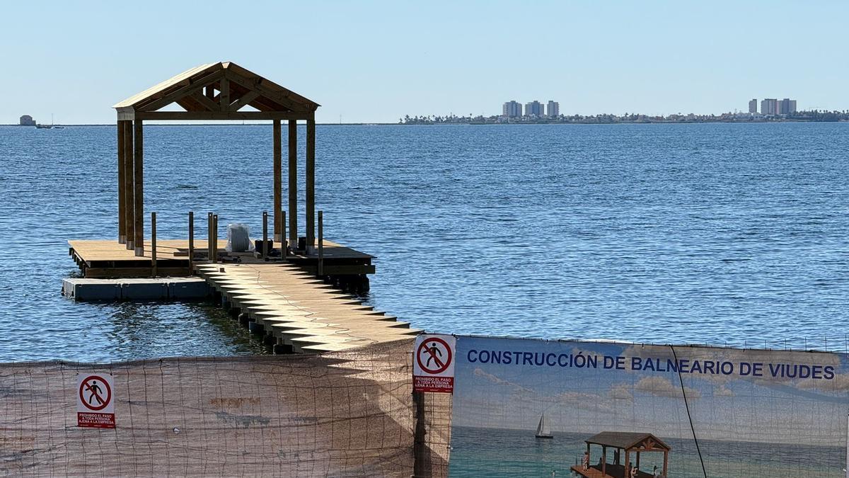 El Ayuntamiento de San Javier rehabilita el Balneario de Viudes