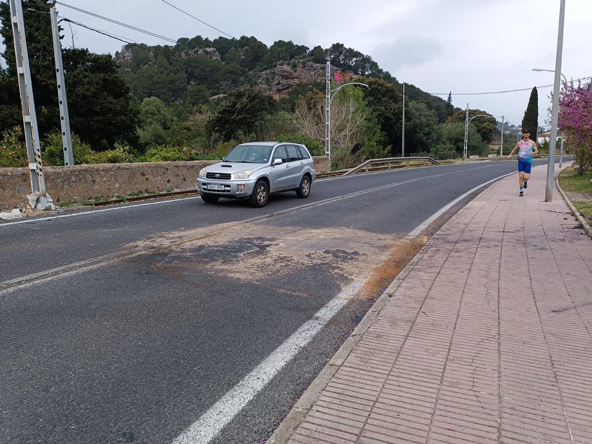 Muere un motorista de 46 años en Sóller