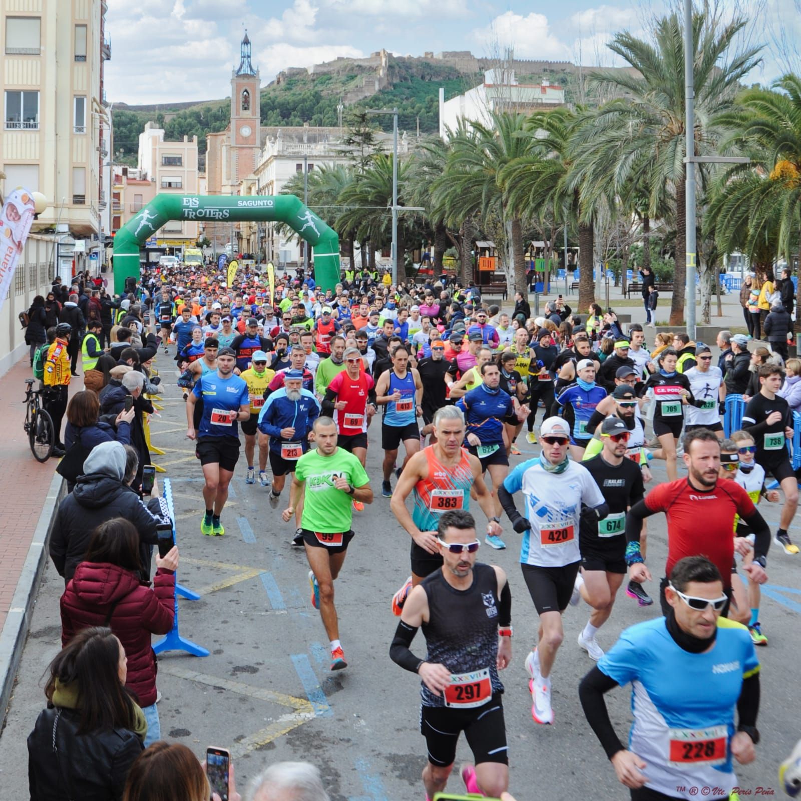 Media maratón en Sagunt