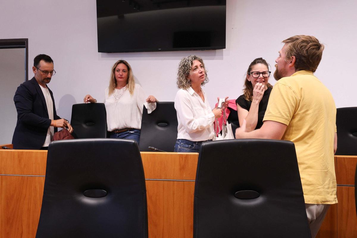 Imágenes del Debate sobre el estado del municipio de Ibiza