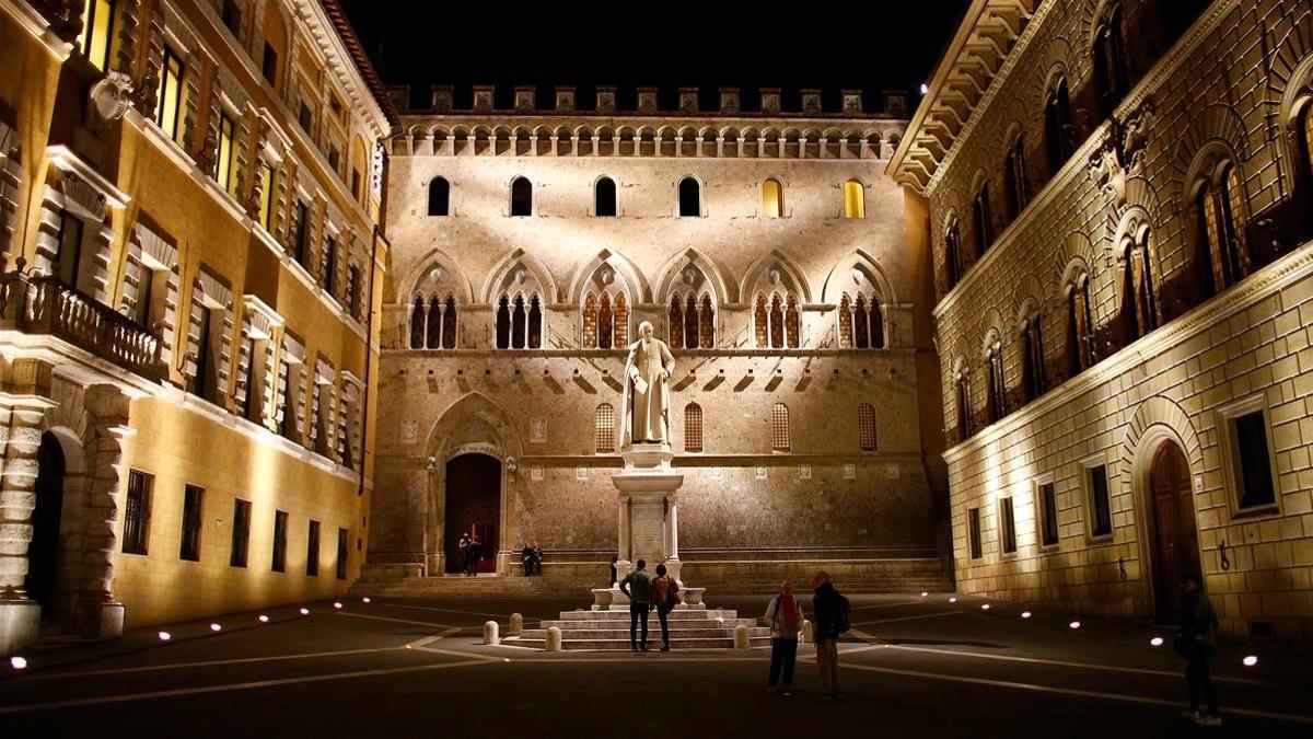 La sede central del Monte dei Paschi.