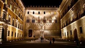 La sede central del Monte dei Paschi. 