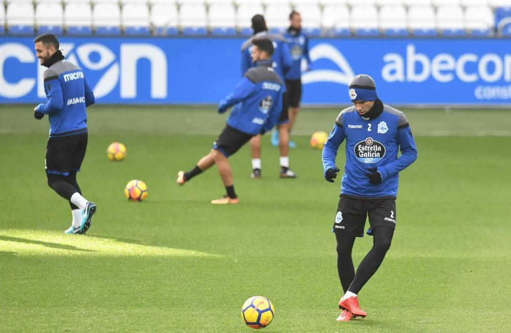 Última sesión del Dépor antes del Camp Nou