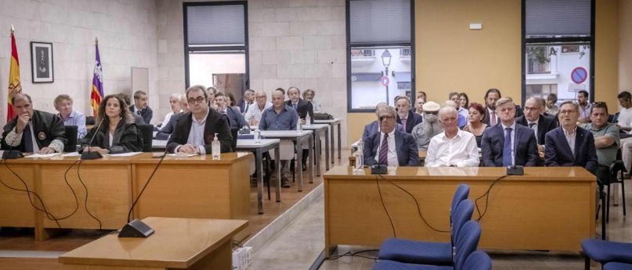 Imagen del juicio en el que se alcanzó un acuerdo por este caso de corrupción.