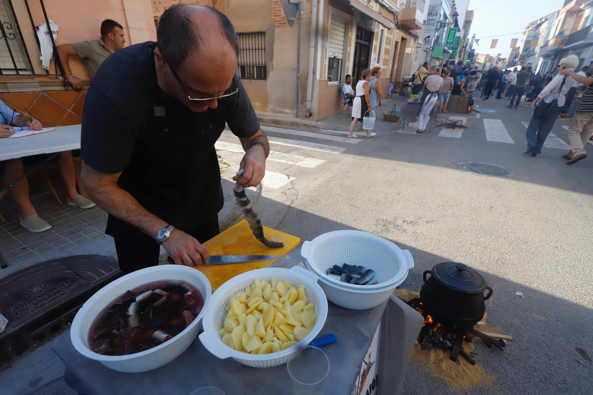 El concurso de "all i pebre" del Palmar, en imágenes