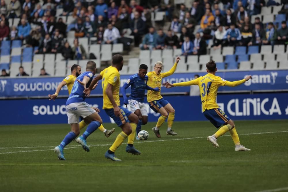 Real Oviedo- Cádiz, en imágenes