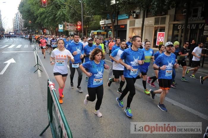 Salida 10K de la Maratón de Murcia