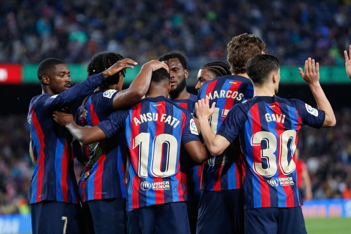 Lo que no se vio del recital del Barça ante el Betis bajo la lluvia