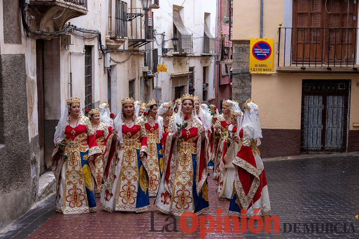 Desfile de Moros y cristianos y parlamento en las Fiestas de Caravaca