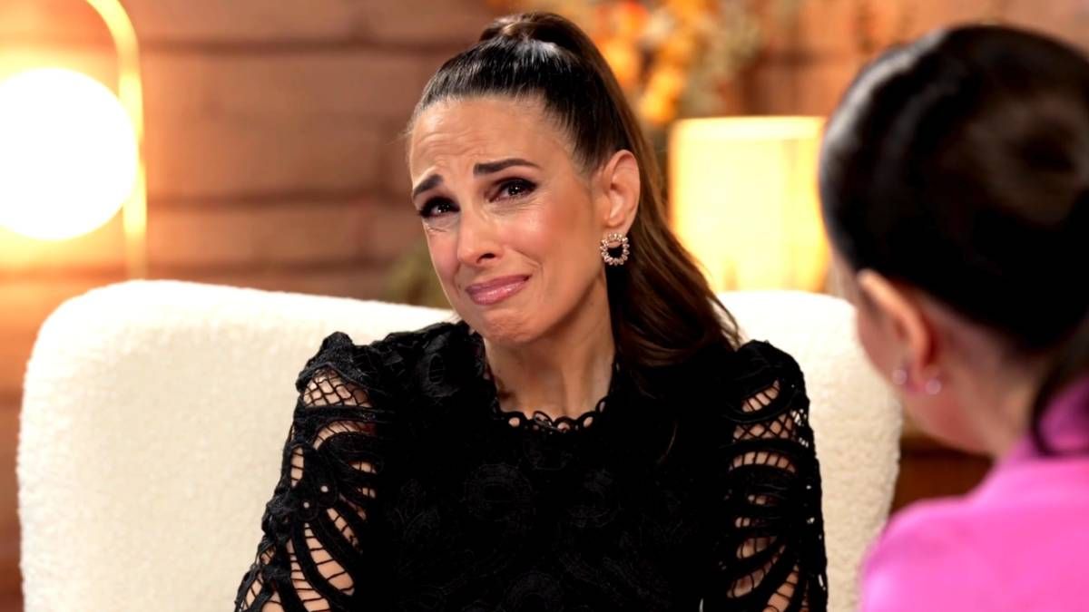 Nuria Fergó durante su entrevista en el programa 'Madres: desde el corazón'