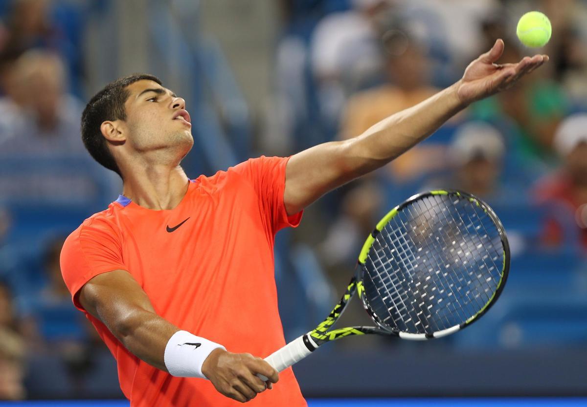 Alcaraz passa per sobre de Cilic i ja és als quarts Alcaraz passa per sobre de Cilic i ja és als quarts
