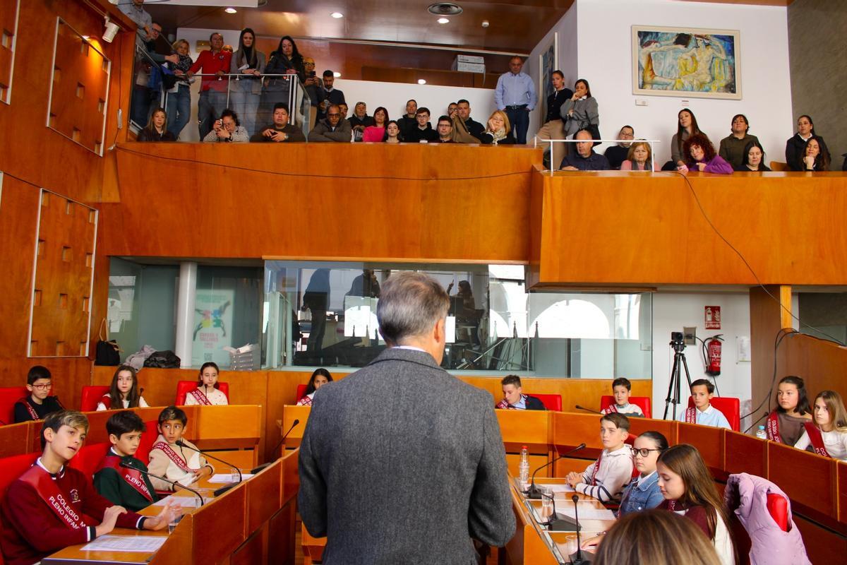 El alcalde de Lorca daba la bienvenida a los participantes.