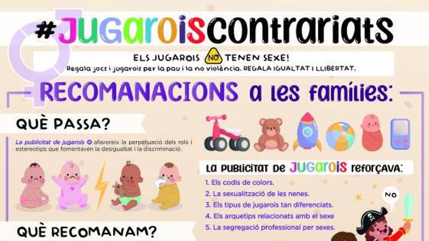 El Ayuntamiento de Ibiza recomienda la compra de juguetes igualitarios y no violentos