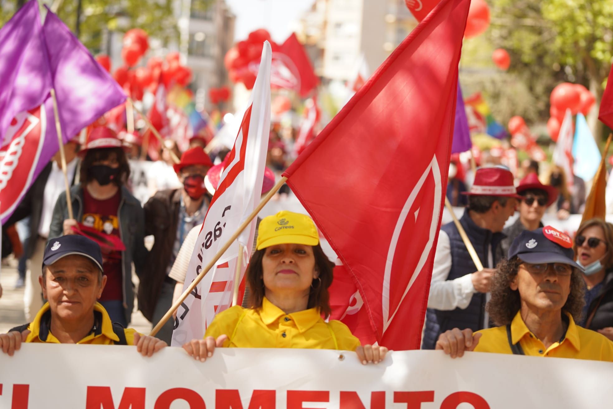 GALERÍA | La manifestación del 1 de mayo en Zamora, en imágenes