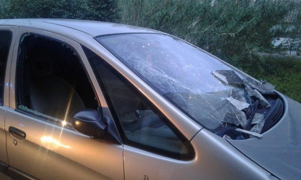 El temporal de viento provoca numerosos inciedentes en Sóller