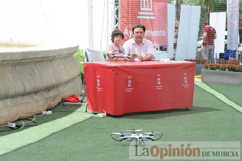 Drones y realidad virtual en la Plaza Circular de Murcia