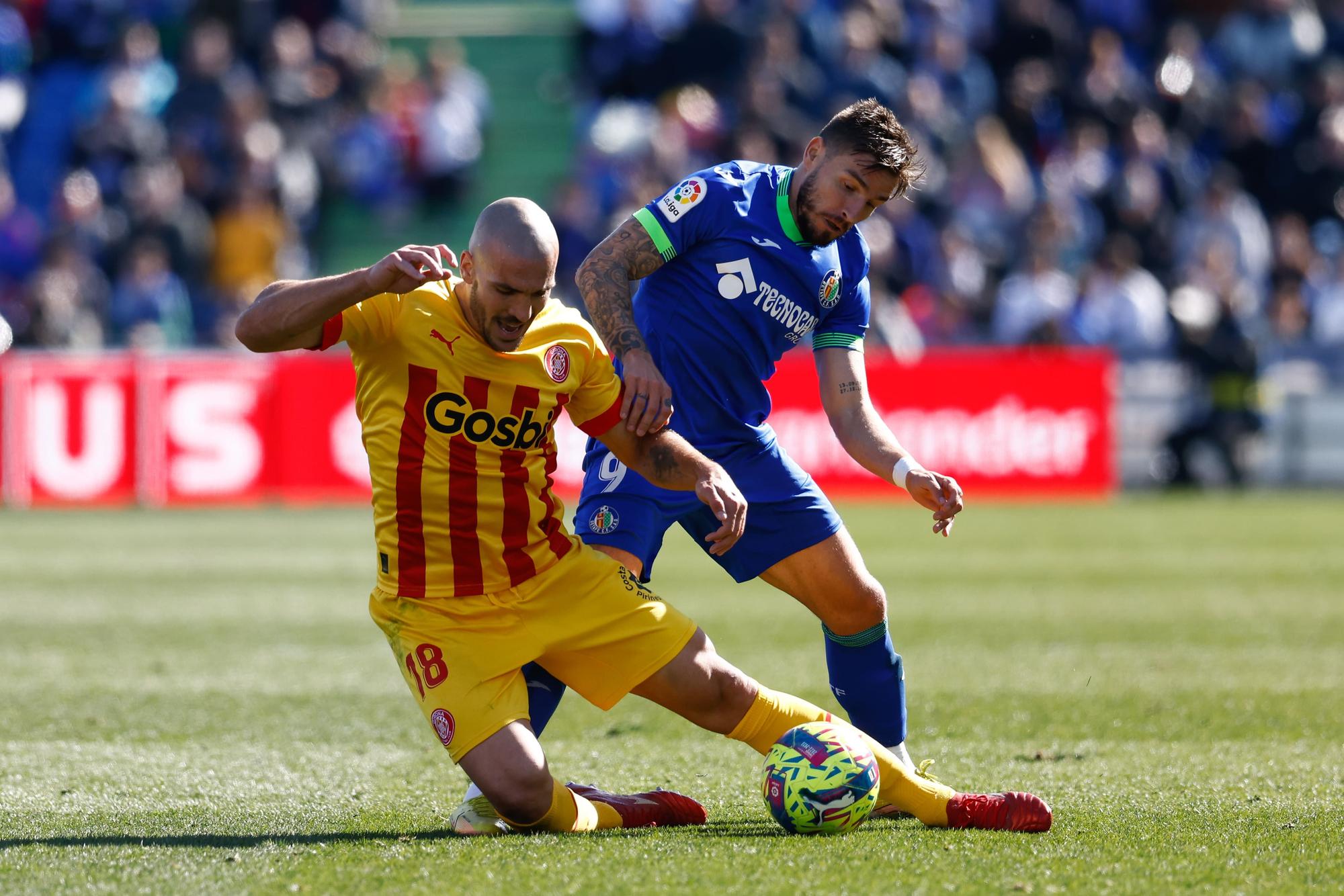 Getafe-Girona, en imatges