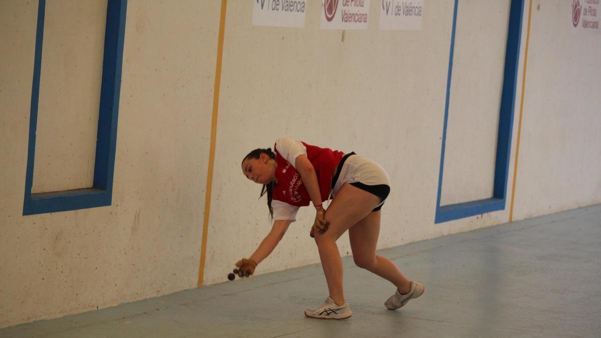 Vanessa de Moixent, amb un peu a la final.