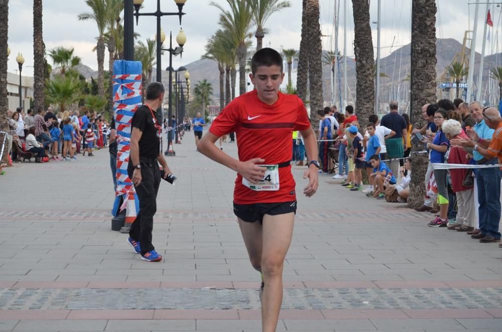 La Carrera Puerto de Cartagena encumbra a Franco y Del Solar