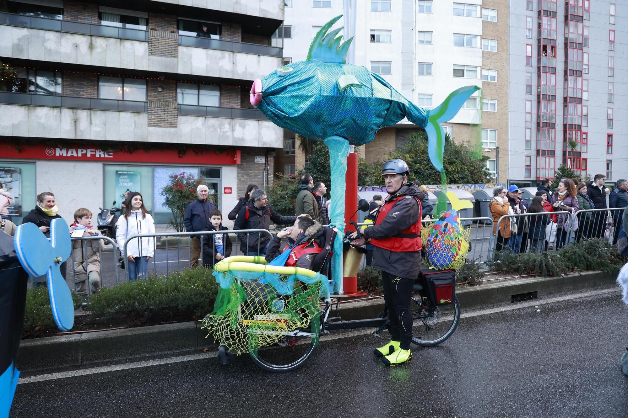 La Cabalgata de Reyes de Vigo, en imágenes