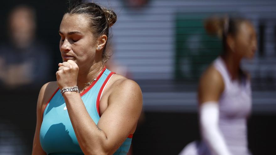Sabalenka se lanza a por el gran desafío en París