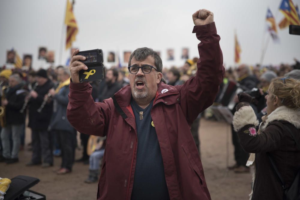 Nova jornada reivindicativa a Lledoners