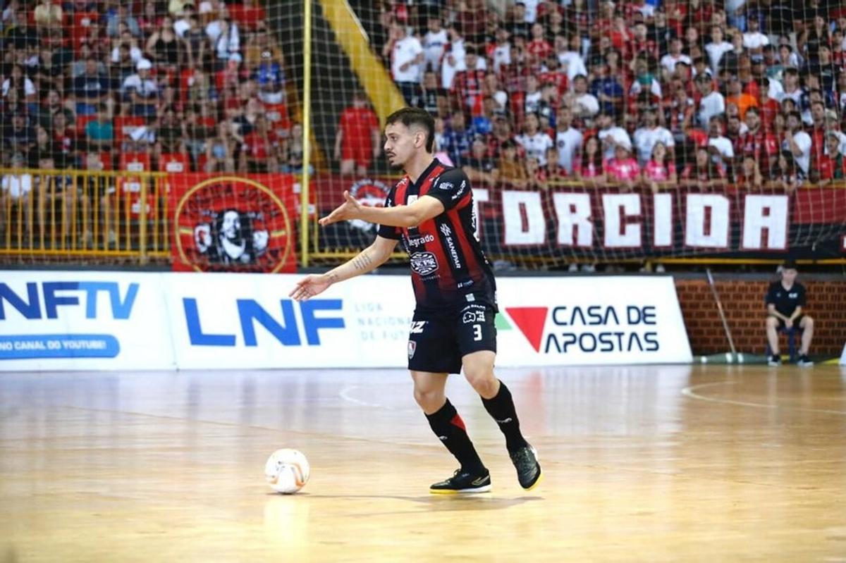 Gui Lima, en un partido con el Campo Mourão