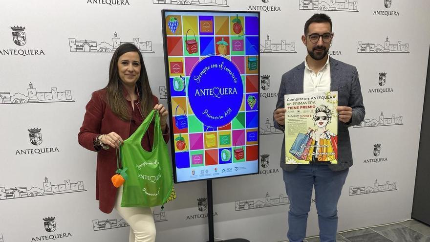 Antequera sorteará 6.000 euros en compras en su nueva campaña comercial de primavera