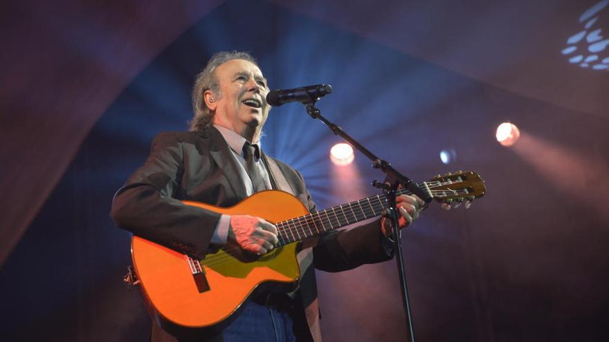 Serrat navega por su «Mediterráneo» en Vila-real