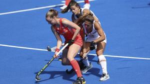 Hockey hierba femenino - Gran Bretaña-España