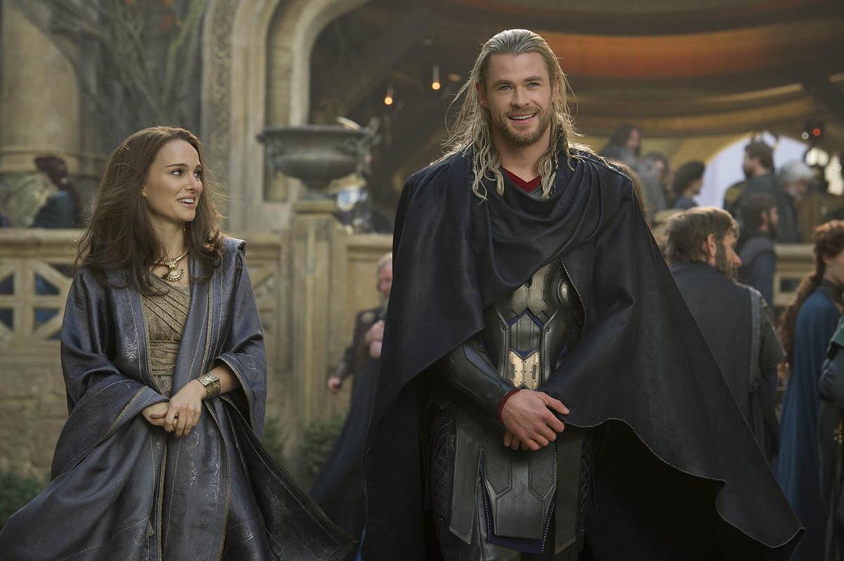 television pelicula natalie portman chris hemsworth  Thor: El mundo oscuro 20161020/